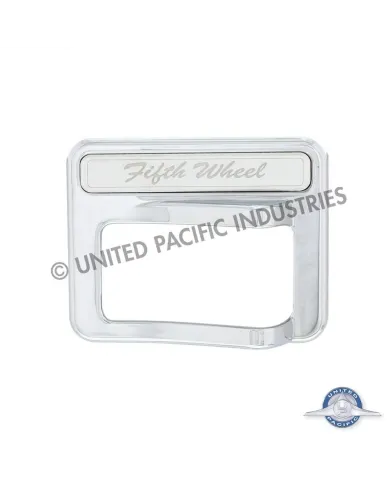 UP41765-Chrome Rocker Switch Cover For Peterbilt 579 (2013-2019) & 567 (2014-2018)- Fifth Wheel