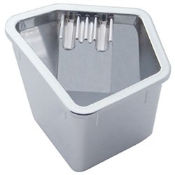 UP41902-Chrome Plastic Ash Tray Insert For 1998-2002 Freightliner Century
