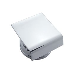 UP41903-Chrome Plastic Flip Over Cup Holder For 1998-2002 Freightliner Century