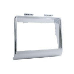 UP41910-Chrome Plastic Upper CB Trim For Freightliner