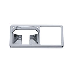 UP41938-Chrome Toggle Switch Trim For Freightliner - Old Style (Card of 3)