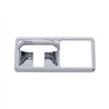 UP41938-Chrome Toggle Switch Trim For Freightliner - Old Style (Card of 3)
