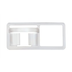 UP41973-Chrome Toggle Switch Trim For Freightliner - Old Style