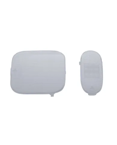 UP41985-Dome Light Lens 2-Piece Set For 2006+ Freightliner Columbia And Coronado - Clear