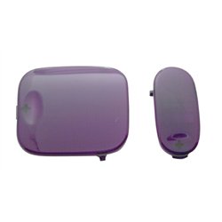 UP41987-Dome Light Lens 2-Piece Set For 2006+ Freightliner Columbia And Coronado - Purple