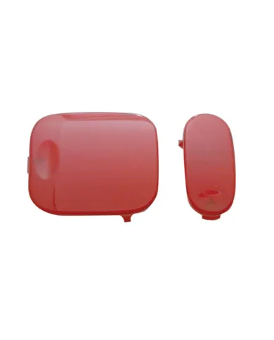 UP41988-Dome Light Lens 2-Piece Set For 2006+ Freightliner Columbia And Coronado - Red