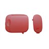 UP41988-Dome Light Lens 2-Piece Set For 2006+ Freightliner Columbia And Coronado - Red