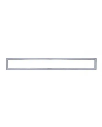 UP42006-Chrome Plastic Vertical Warning Light Panel Bezel For 2000-2010 International 9900/9400/9300/9200