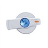UP42023-A/C Knob (Newer Model) With Blue Crystal For 2005-2010 Freightliner