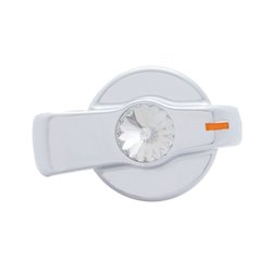 UP42024-A/C Knob (Newer Model) With Clear Crystal For 2005-2010 Freightliner