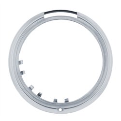 UP30397-Stainless Steel "Classic" Headlight Bezel With LED Turn Signal Cutout