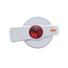 UP42027-A/C Knob (Newer Model) With Red Crystal For 2005-2010 Freightliner