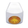 UP42030-A/C Slider Control Knob With Amber Crystal For Freightliner (3-Pack)