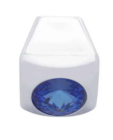 UP42031-A/C Slider Control Knob With Blue Crystal For Freightliner (3-Pack)