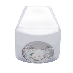 UP42032-A/C Slider Control Knob With Clear Crystal For Freightliner (3-Pack)