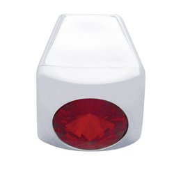UP42035-A/C Slider Control Knob With Red Crystal For Freightliner (3-Pack)