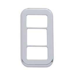 UP42038-Rocker Switch Cover With 3 Openings For Freightliner (3-Pack)