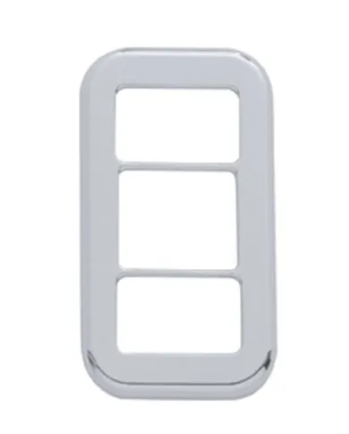 UP42038-Rocker Switch Cover With 3 Openings For Freightliner (3-Pack)