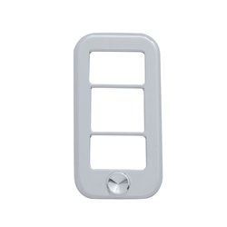 UP42039-Rocker Switch Cover With 3 Openings With Indented For Freightliner (3-Pack)