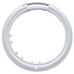 UP30399-Stainless Steel Classic Headlight Bezel With Turn Signal Cutout