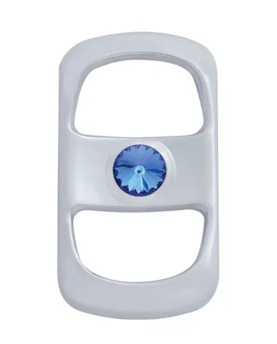 UP42050-Rocker Switch Cover With Blue Crystal For Freightliner (3-Pack)
