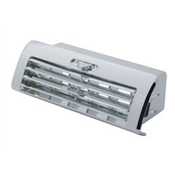 UP42067-Chrome Plastic A/C Vent For 2008-2017 Freightliner Cascadia - Center/Adjustable