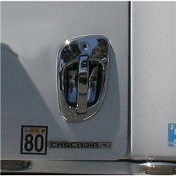 UP42093-Chrome Exterior Door Handle Cover For Freightliner Cascadia (2008-2017) And M2 (2004+) - Driver