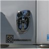UP42093-Chrome Exterior Door Handle Cover For Freightliner Cascadia (2008-2017) And M2 (2004+) - Driver