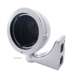 UP30409-Stainless Steel "BULLET" Classic Headlight Housing - No Turn Signal