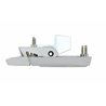 UP42220B-Exterior Door Handle Without Hole For Rod Clip For 1997-2006 International 4700/4900/8100/8200/8300(Bulk)