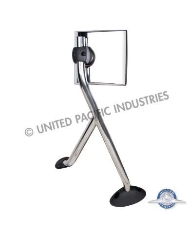 UP42224-Chrome Hood Mirror Assembly For 2006-2017 International Prostar - Driver