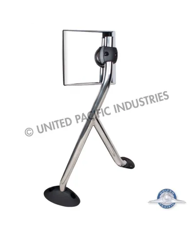 UP42225-Chrome Hood Mirror Assembly For 2006-2017 International Prostar - Passenger
