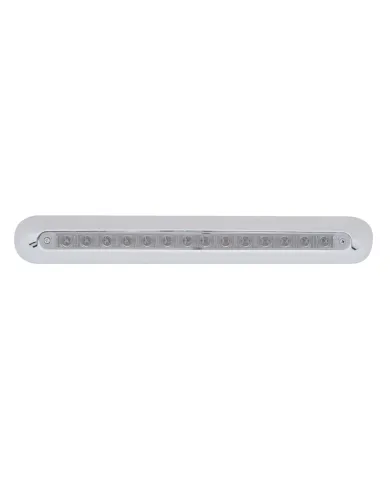 UP42312-Freightliner 14 LED 12" Mirror Light Bar - Amber LED/Clear Lens