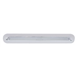 UP42313-Freightliner 19 LED 12" Mirror Light Bar - Amber LED/Chrome Lens