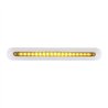 UP42314-Freightliner 19 LED 12" Mirror Light Bar - Amber LED/Amber Lens