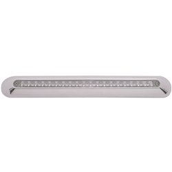 UP42315-Freightliner 19 LED 12" Mirror Light Bar - Amber LED/Clear Lens