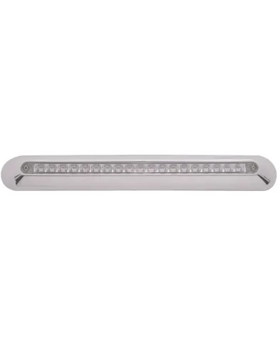UP42315-Freightliner 19 LED 12" Mirror Light Bar - Amber LED/Clear Lens