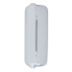 UP42323-Mirror Cover With 19 Amber LED 12" Reflector Light Bar For Pre-2005 FL Century- Driver -Clear Lens