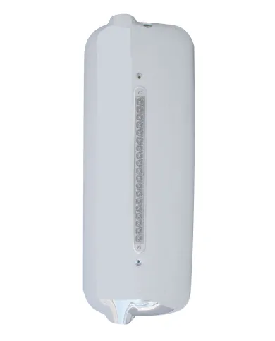 UP42323-Mirror Cover With 19 Amber LED 12" Reflector Light Bar For Pre-2005 FL Century- Driver -Clear Lens