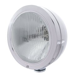 UP30412-Stainless Steel "Bullet" Classic Headlight H4 Bulb