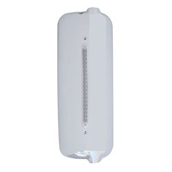 UP42328-Mirror Cover With 19 Amber LED 12" Reflector Light Bar For Pre-2005 FL Century- Passenger -Clear Lens