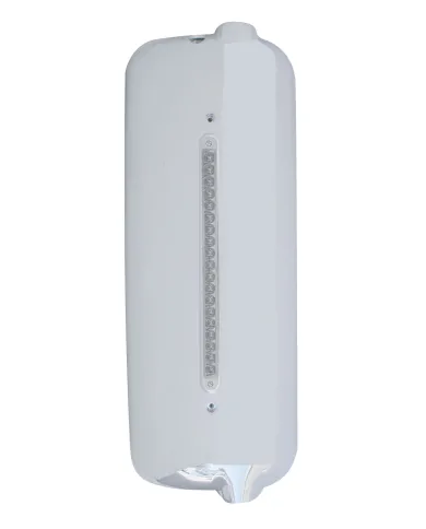 UP42328-Mirror Cover With 19 Amber LED 12" Reflector Light Bar For Pre-2005 FL Century- Passenger -Clear Lens