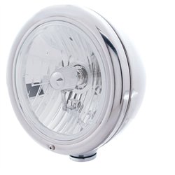 UP30413-Stainless Steel Classic Headlight Crystal H4 Bulb