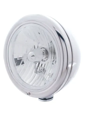 UP30413-Stainless Steel Classic Headlight Crystal H4 Bulb