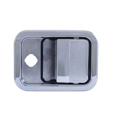 UP42364-Exterior Door Handle W/1" Lock Cutout For Freightliner Columbia (2003-2011) & Century (2003-2010) - Passenger