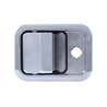 UP42365-Exterior Door Handle With 7/8" Lock Cutout For 1996-2002 Freightliner Columbia & Century - Driver