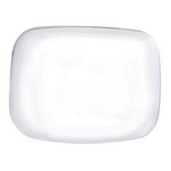 UP42370-Chrome Hood Mirror Cover For 2008-2017 Freightliner Cascadia - Passenger