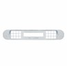 UP42372-Chrome Plastic Center Dash Warning Light Panel Cover For Freightliner Cascadia
