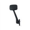 UP42382-Black Hood Mirror Assembly For 2008-2017 Freightliner Cascadia - Passenger