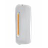 UP42398-Mirror Cover With 24 Amber LED 12" GloLight For 2005+ Freightliner Century/Columbia- Driver-Amber Lens